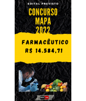 MAPA-FARMÁCIA - Pré Edital em PDF - Específico